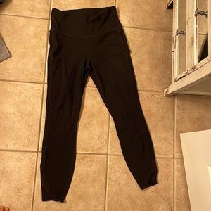 ATHLETA SIZE SMALL FULL LENGTH BLACK LEGGING